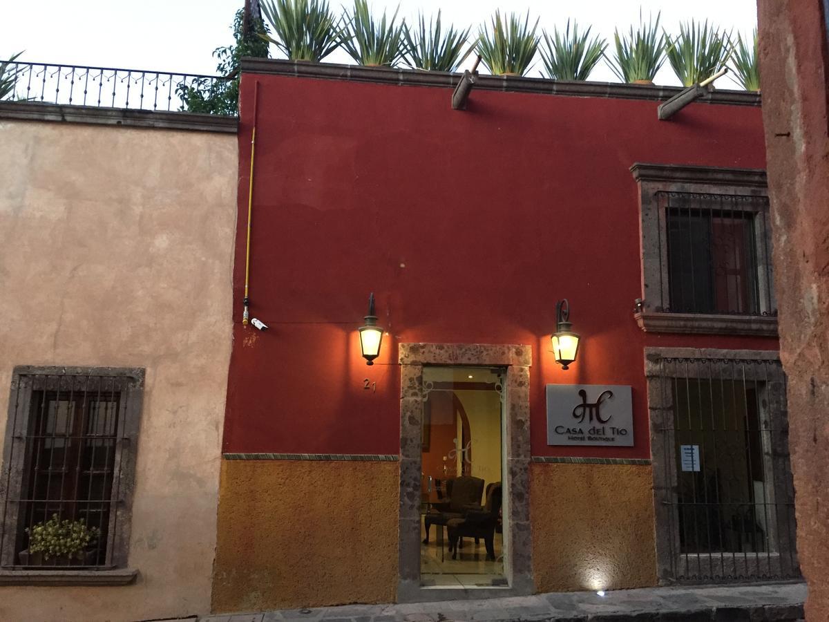 Casa Del Tio Hotel Boutique Альенде Экстерьер фото Casa de Morelos