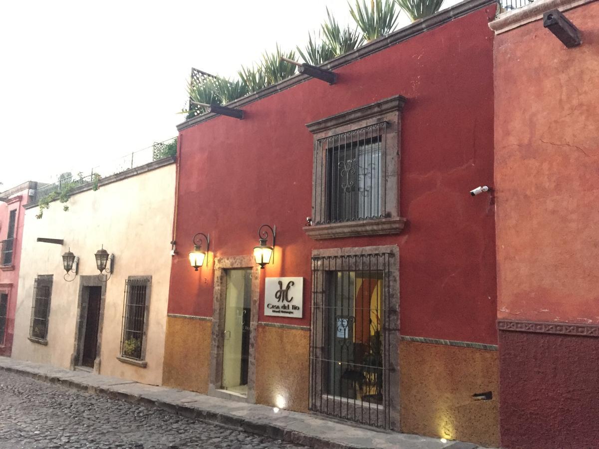 Casa Del Tio Hotel Boutique Альенде Экстерьер фото Restaurant AC